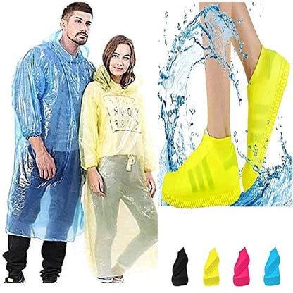 Pocket Rain Card(2 Pis) + Silicon Shoes Cover Combo
