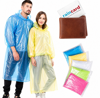 Pocket Rain Coat | Men & Women Unisex Portable Raincoat