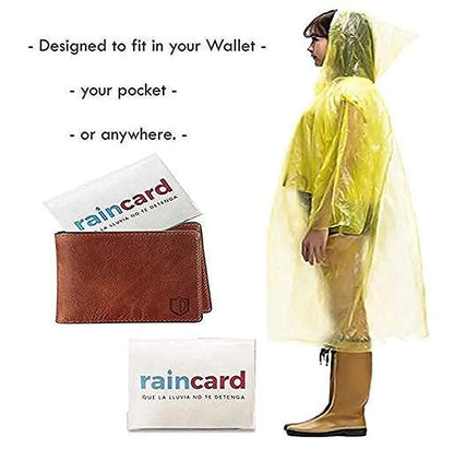 Pocket Rain Coat | Men & Women Unisex Portable Raincoat