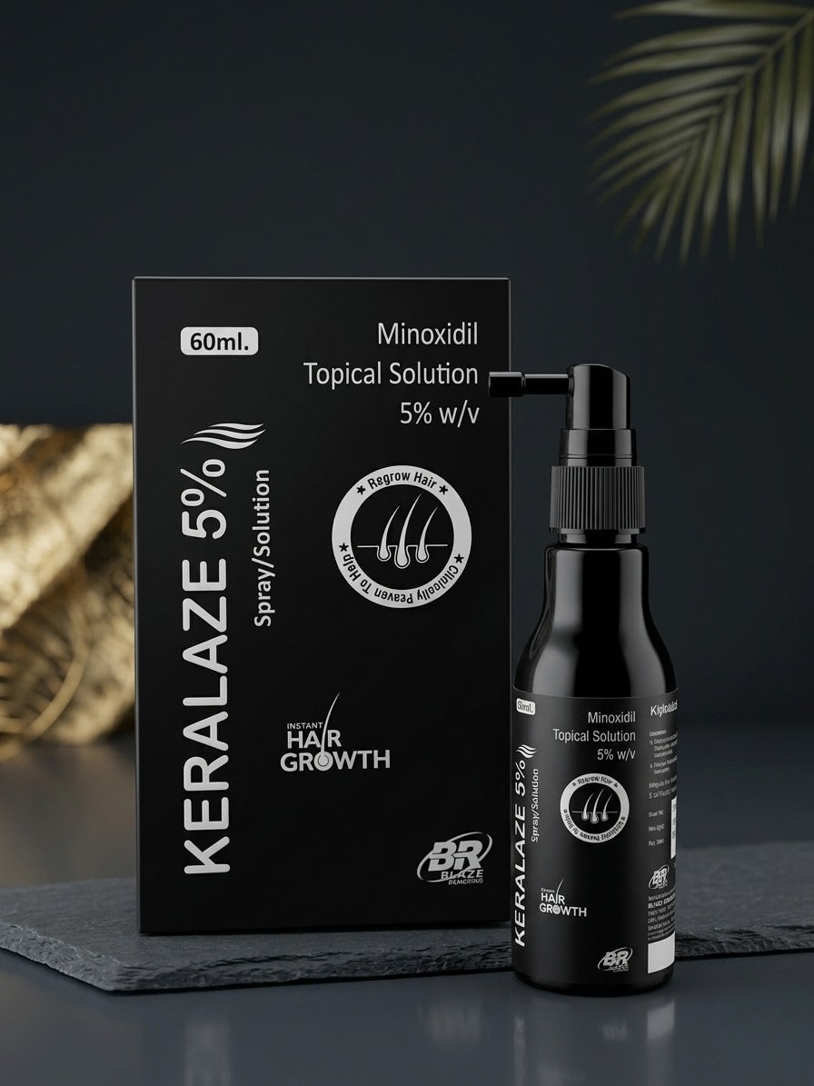 Minoxidil Topical Solution 5% | Hair Growth & Hair Loss Treatment